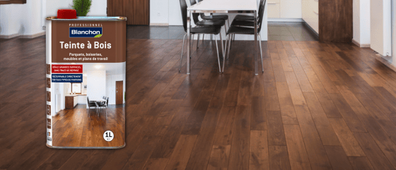 Teinte à bois - lancement 